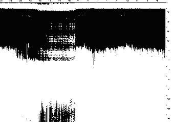 GPR - Cross section at distance 1.5km